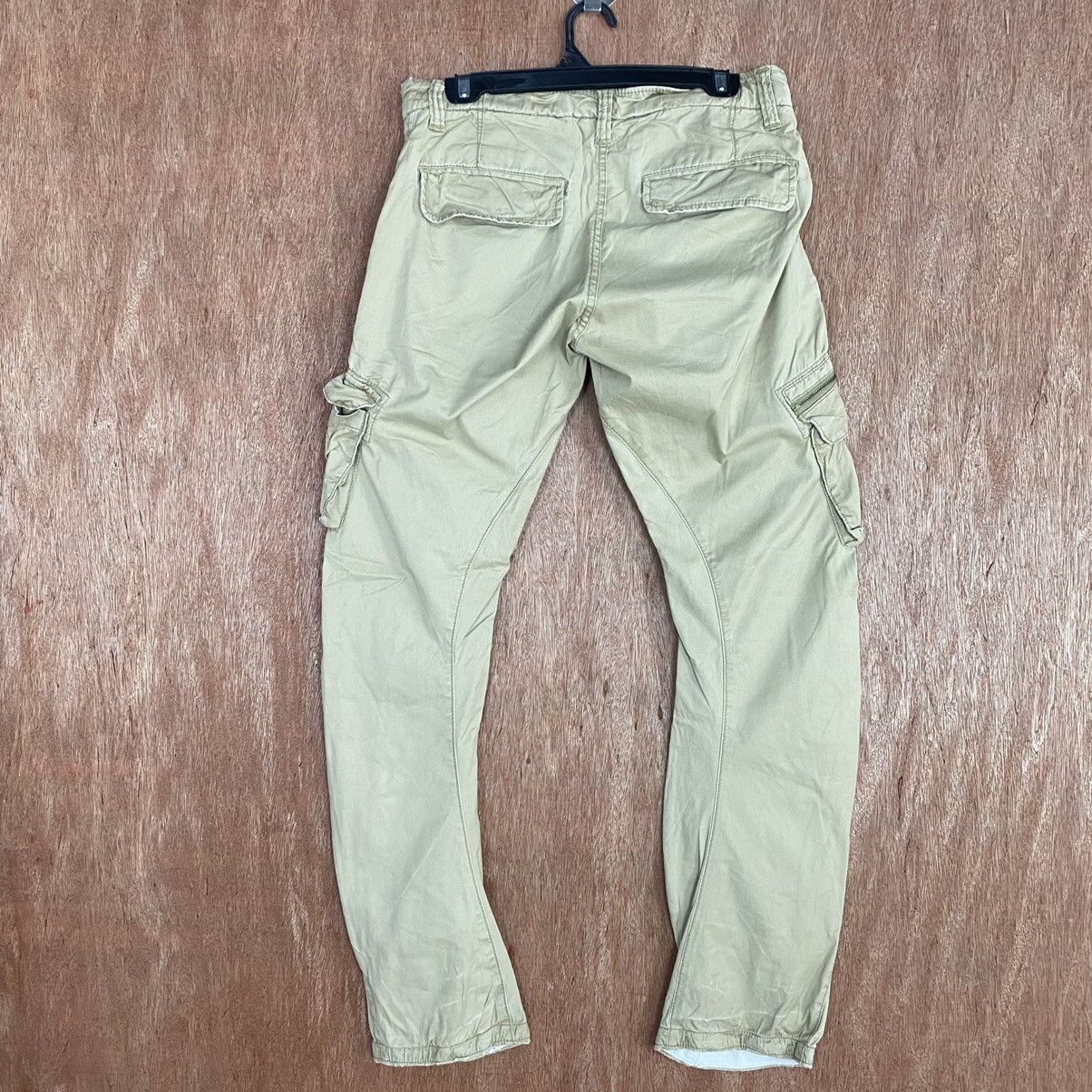 Japanese Brand DLL X'tyle Light twist Brown Multipocket CArgo Pants #1920 Size US 30 / EU 46 - 8 Thumbnail