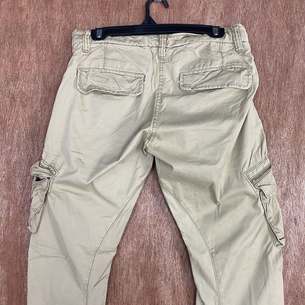 Japanese Brand DLL X'tyle Light twist Brown Multipocket CArgo Pants #1920 Size US 30 / EU 46 - 9 Thumbnail