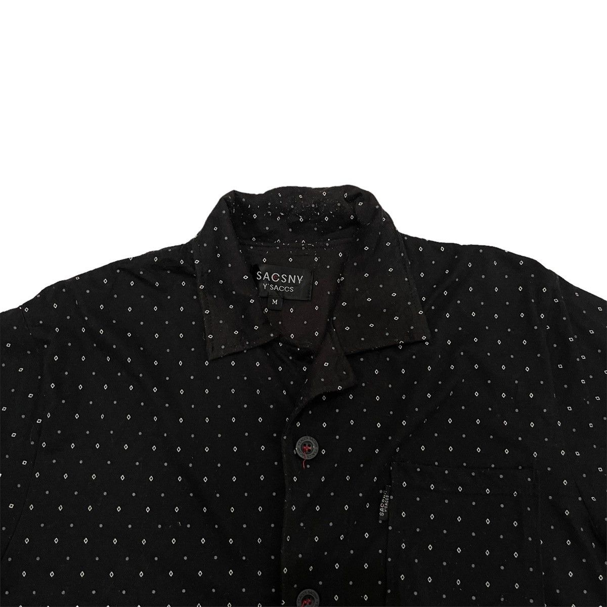Yohji Yamamoto Yohji Yamamoto Sacsny Y'Saccs Button Up Shirt Size US M / EU 48-50 / 2 - 2 Thumbnail