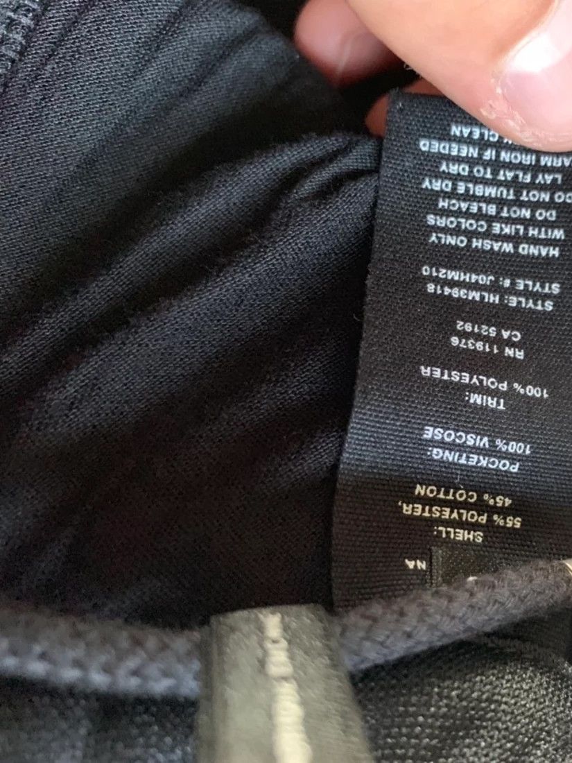 Helmut Lang Stripe Track Pants in Track Jersey Black Size US 30 / EU 46 - 10 Thumbnail