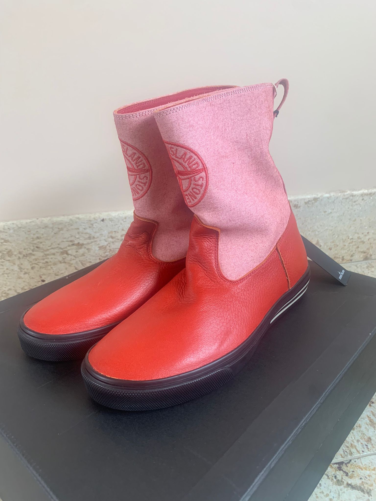 Stone Island Mid Top Boots in Red Size US 8 / EU 41 - 5 Thumbnail