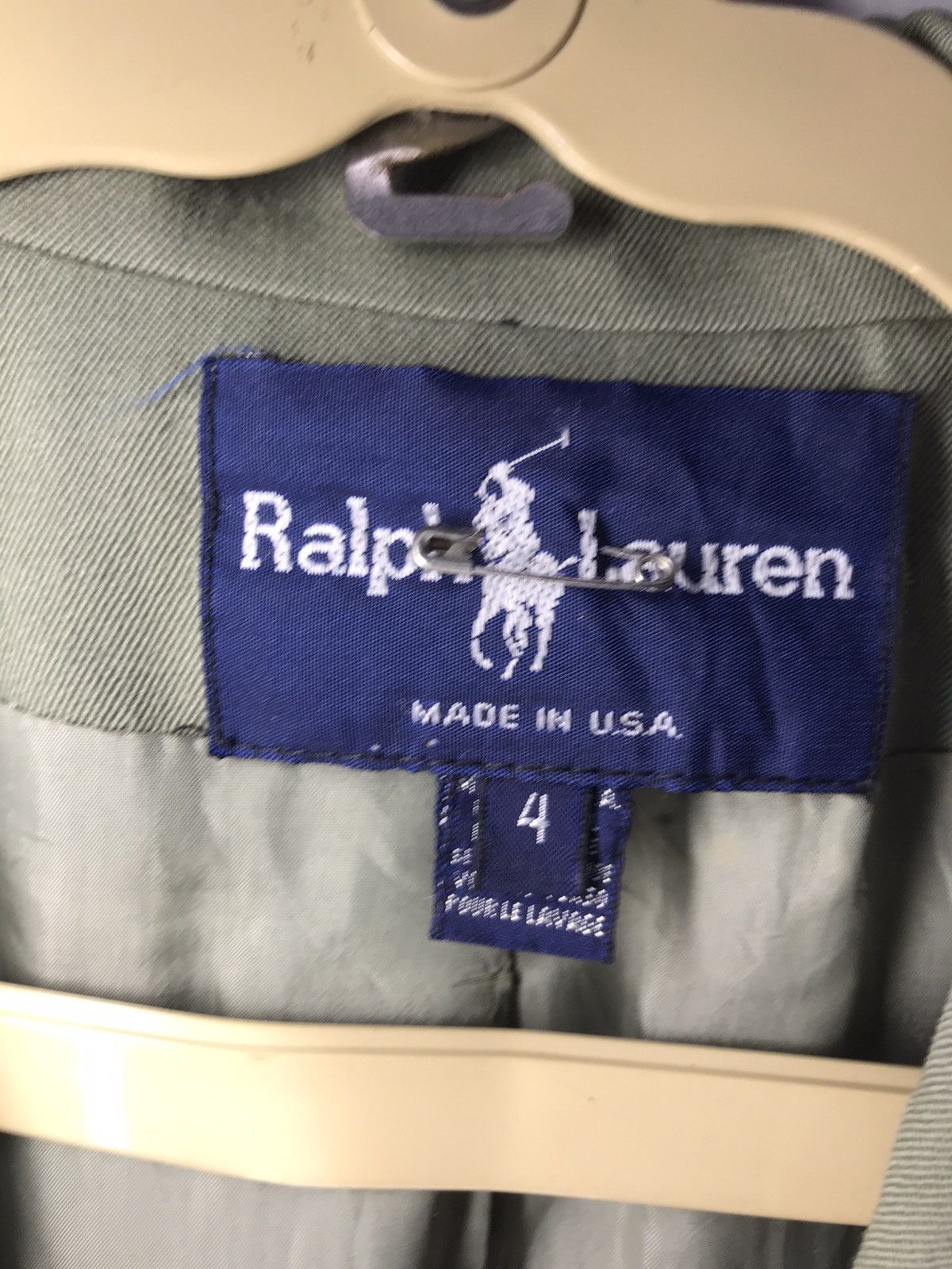 Polo Ralph Lauren × Vintage Wool blazer polo Ralph Lauren made in usa Size 34R - 3 Thumbnail