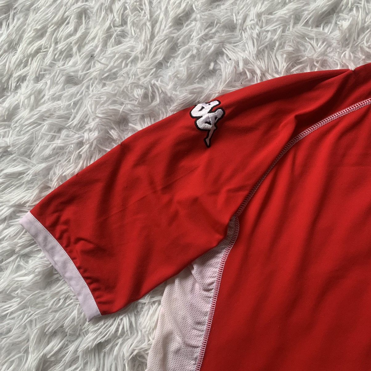 Kappa Kappa Gorau Chwarae Cyd Chwarae Wales Football Shirt Jersey Size US XL / EU 56 / 4 - 3 Thumbnail