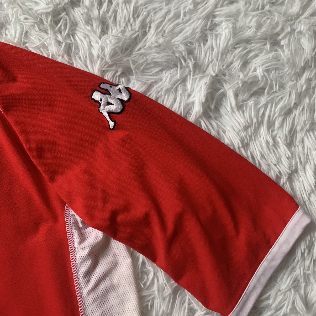 Kappa Kappa Gorau Chwarae Cyd Chwarae Wales Football Shirt Jersey Size US XL / EU 56 / 4 - 7 Thumbnail
