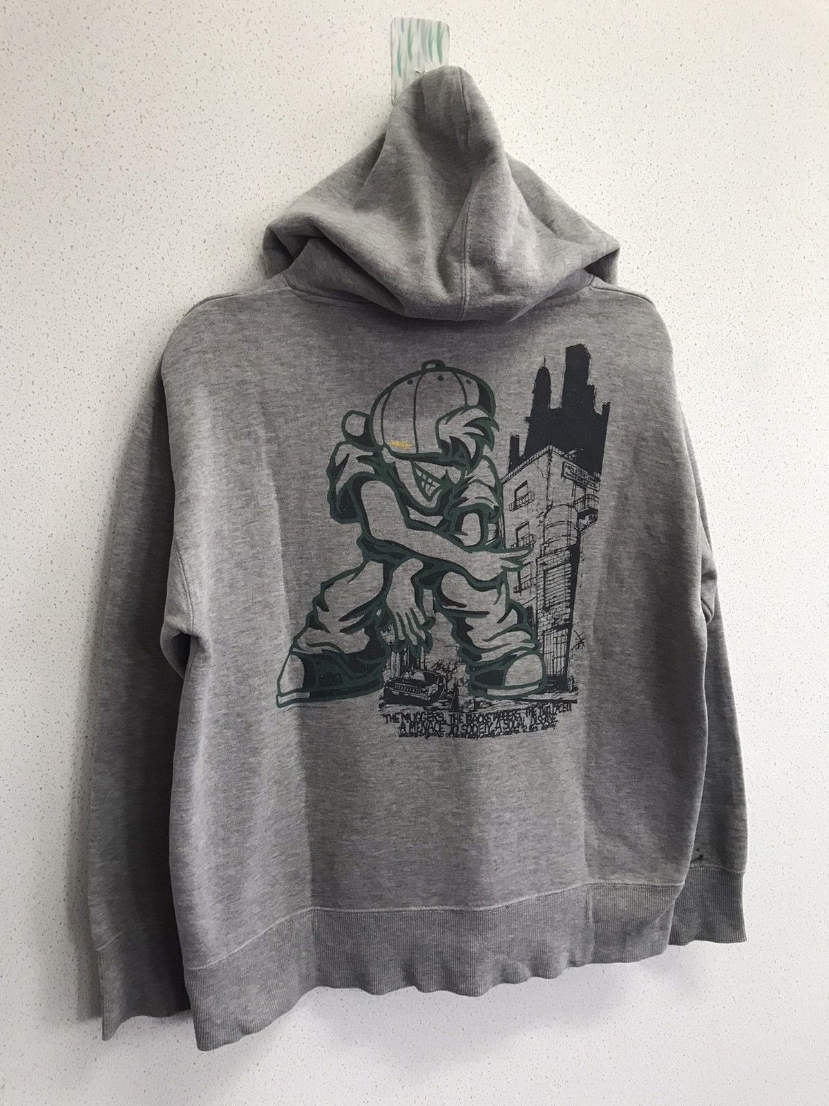 Sixty Sixteeners Faded Grey Distressed Hoodie Size US M / EU 48-50 / 2 - 3 Thumbnail