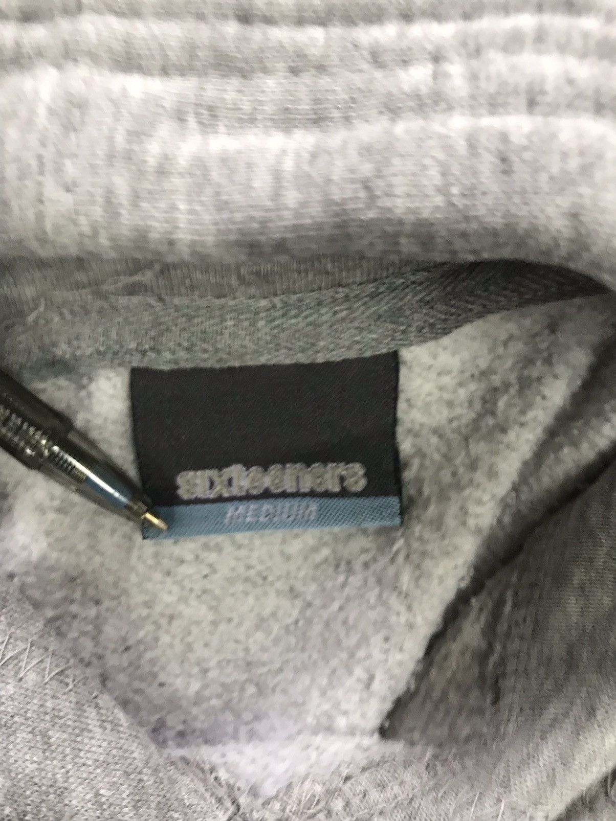 Sixty Sixteeners Faded Grey Distressed Hoodie Size US M / EU 48-50 / 2 - 7 Thumbnail