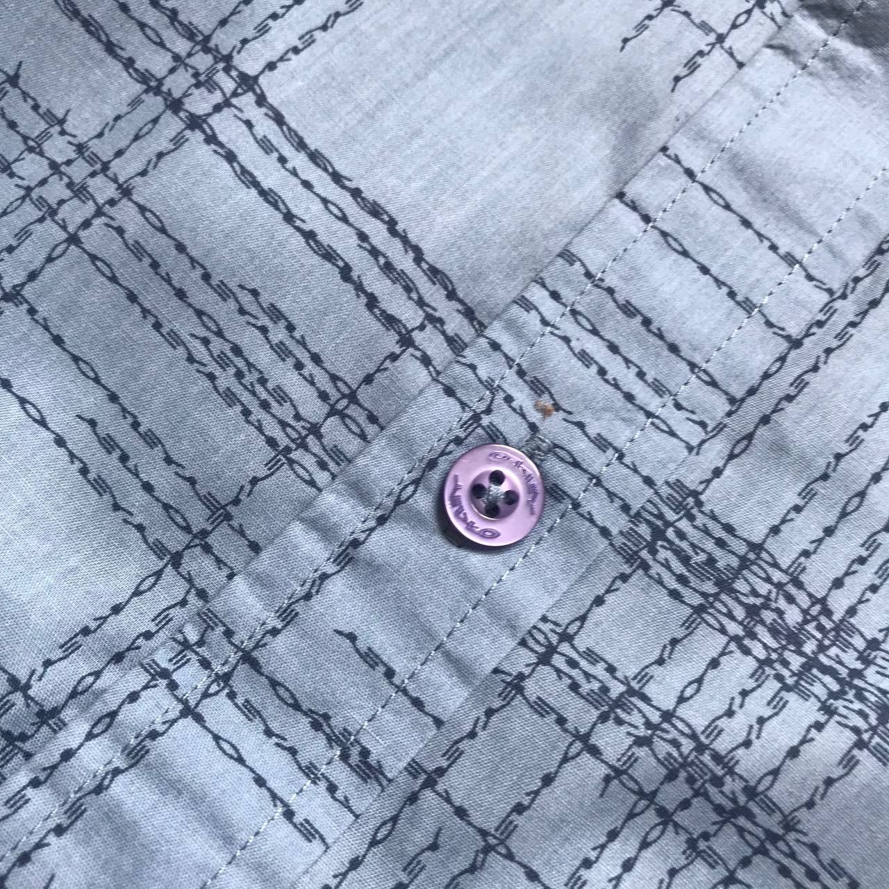 Vintage Vintage 00s Oakley Software Button Up Monogram Shirt Size US M / EU 48-50 / 2 - 7 Thumbnail