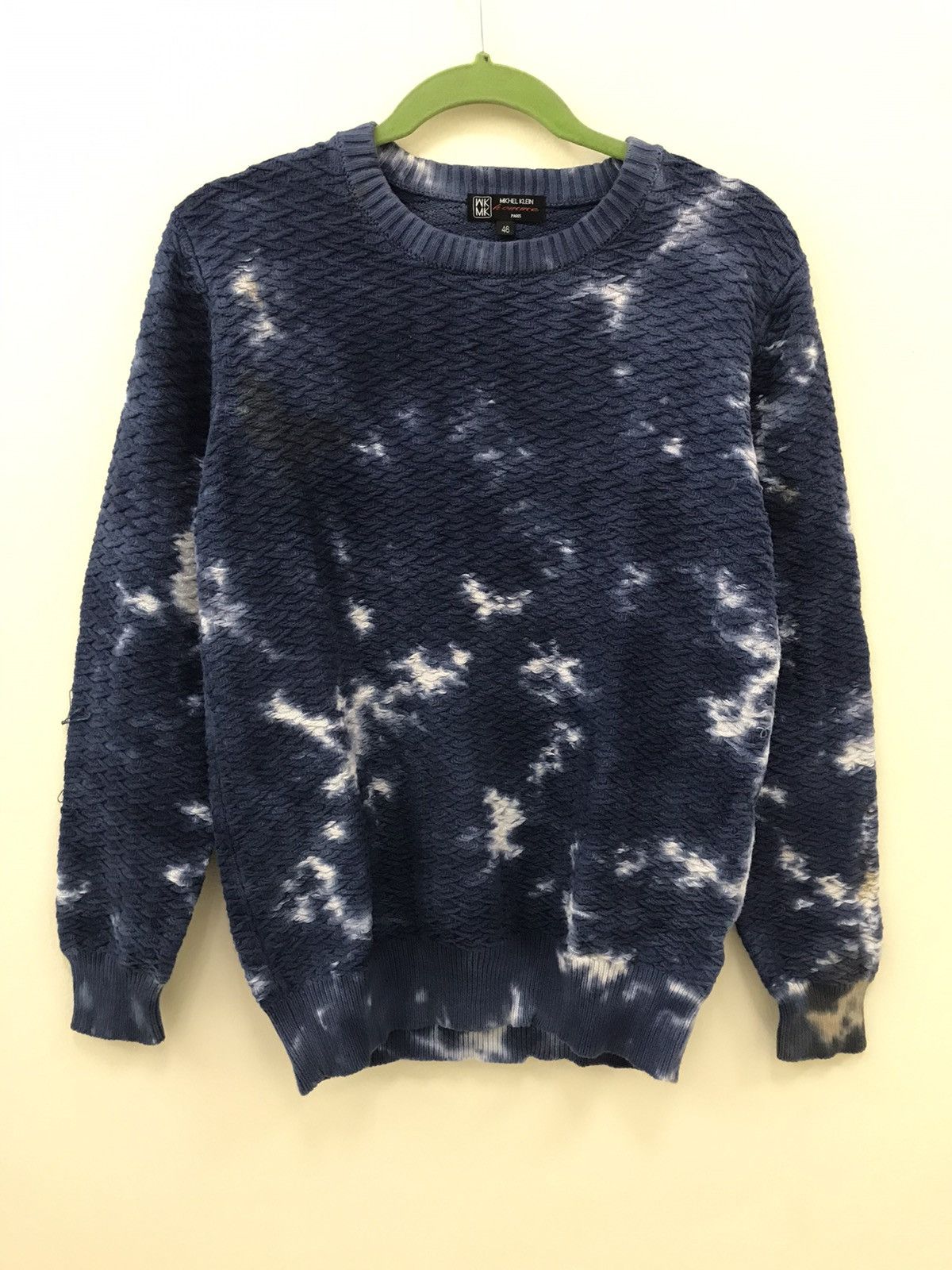 image of Michel Klein x Vintage Michel Klien Homme Paris Tie Dye Sweatshirt, Men's (Size Medium)