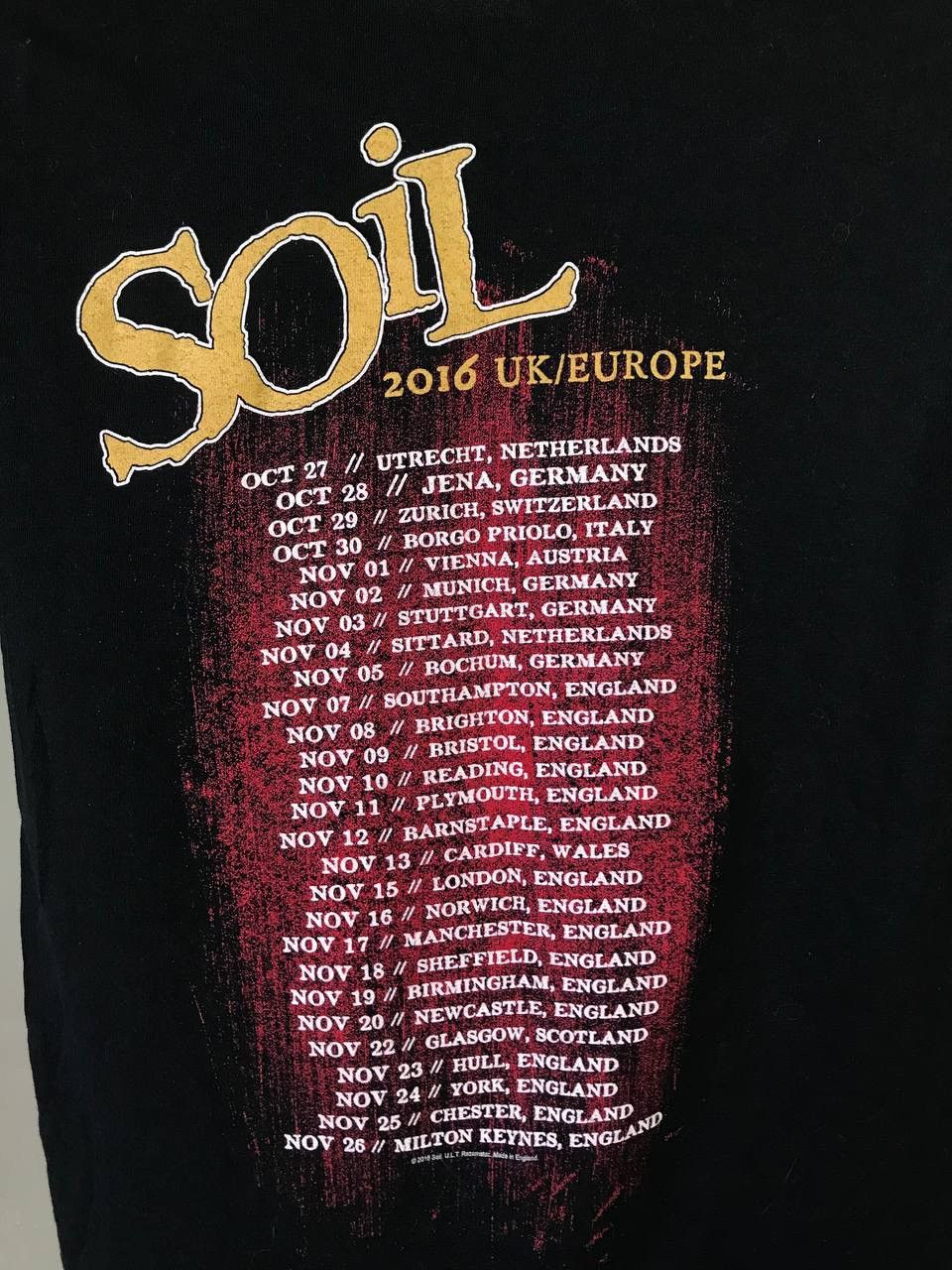 Band Tees Soil violet rock band tour tee Size US S / EU 44-46 / 1 - 6 Thumbnail