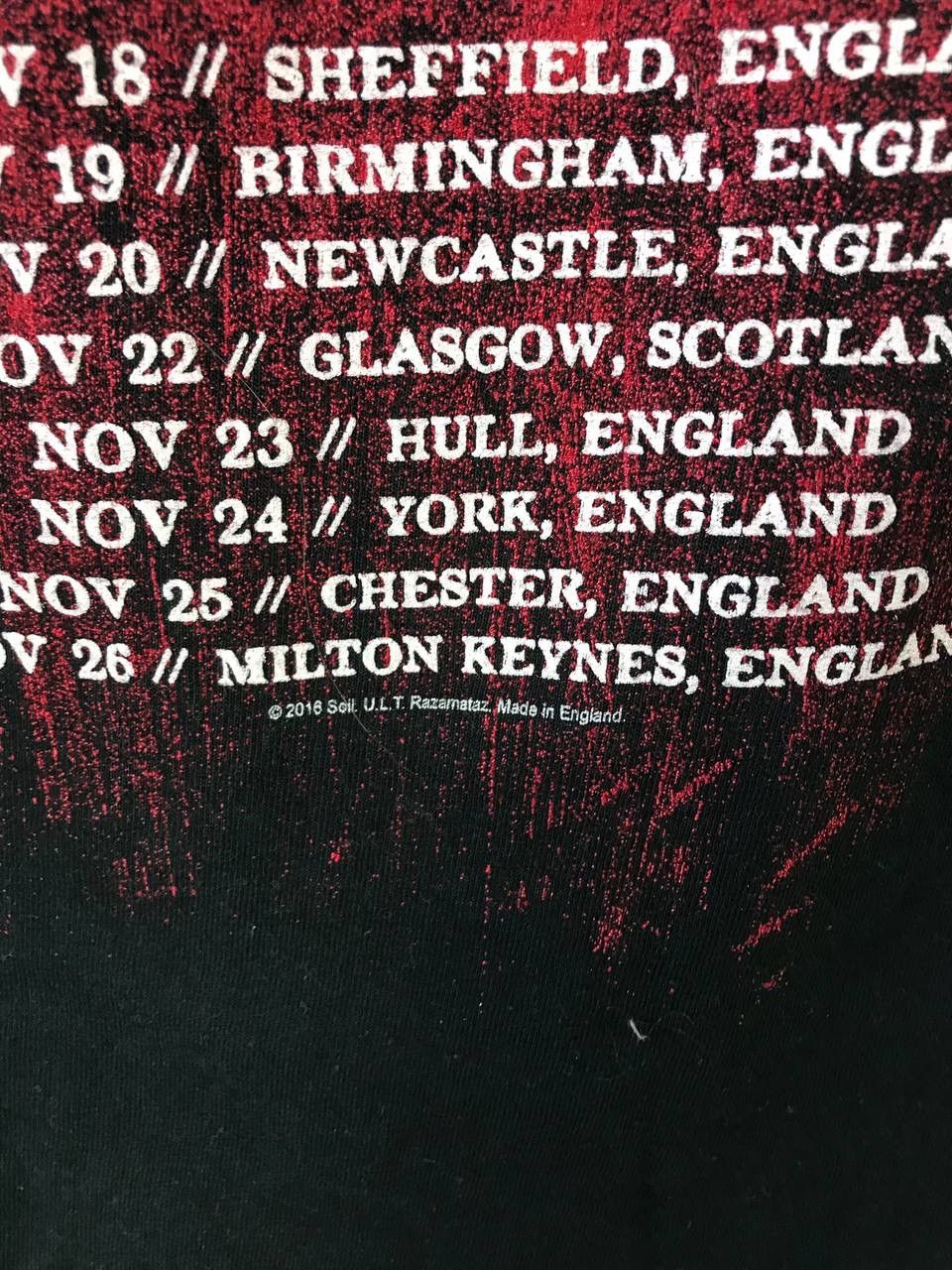 Band Tees Soil violet rock band tour tee Size US S / EU 44-46 / 1 - 7 Thumbnail