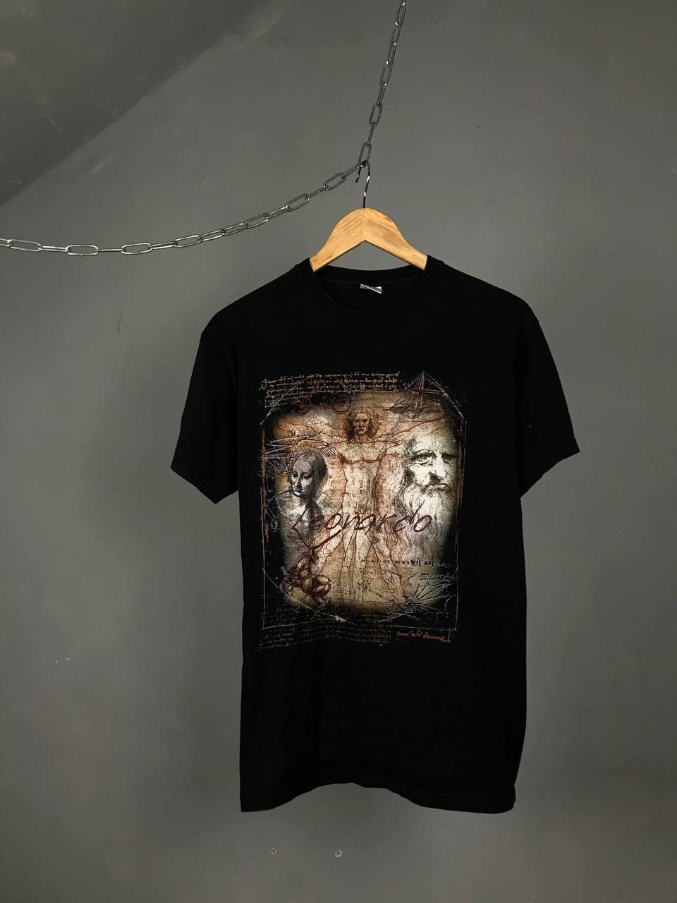 Vintage Leonardo da Vinci vintage art tee Size US M / EU 48-50 / 2 - 1 Thumbnail