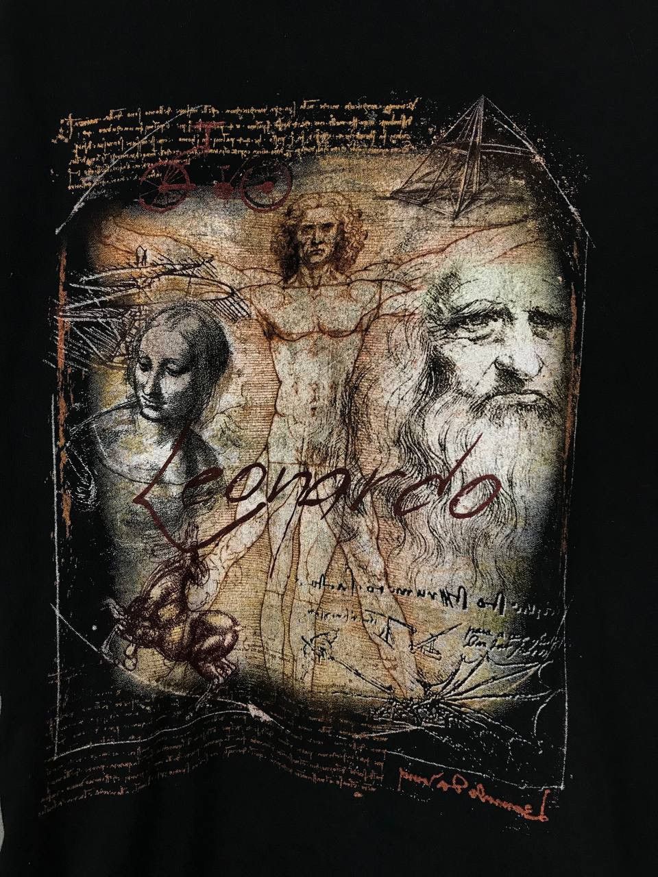Vintage Leonardo da Vinci vintage art tee Size US M / EU 48-50 / 2 - 3 Thumbnail