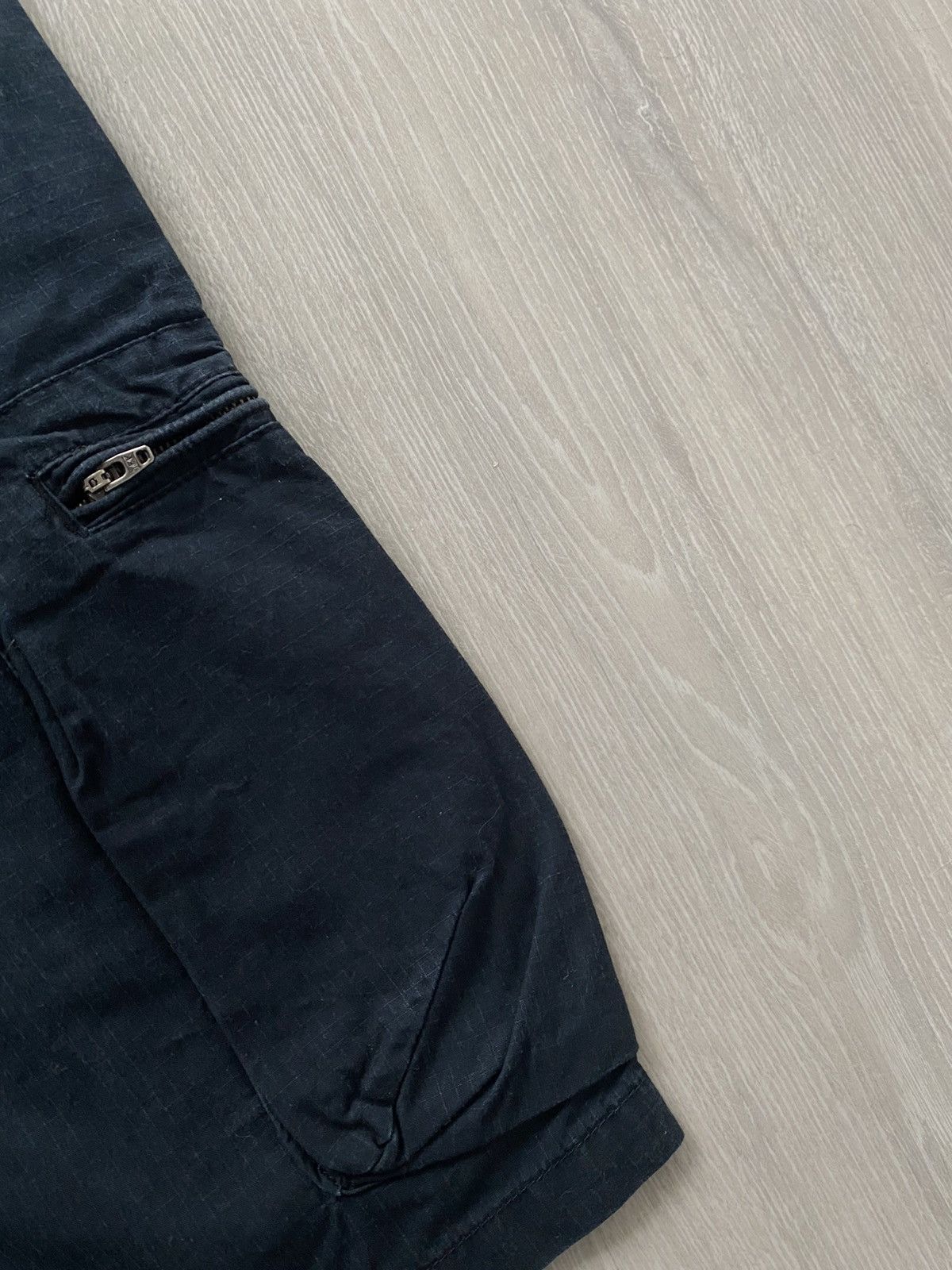 Nike × Vintage Nike vintage dark navy shorts cargo small swoosh ACG style Size US 30 / EU 46 - 7 Thumbnail