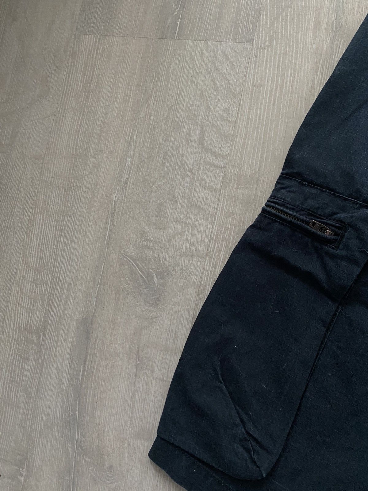 Nike × Vintage Nike vintage dark navy shorts cargo small swoosh ACG style Size US 30 / EU 46 - 8 Thumbnail