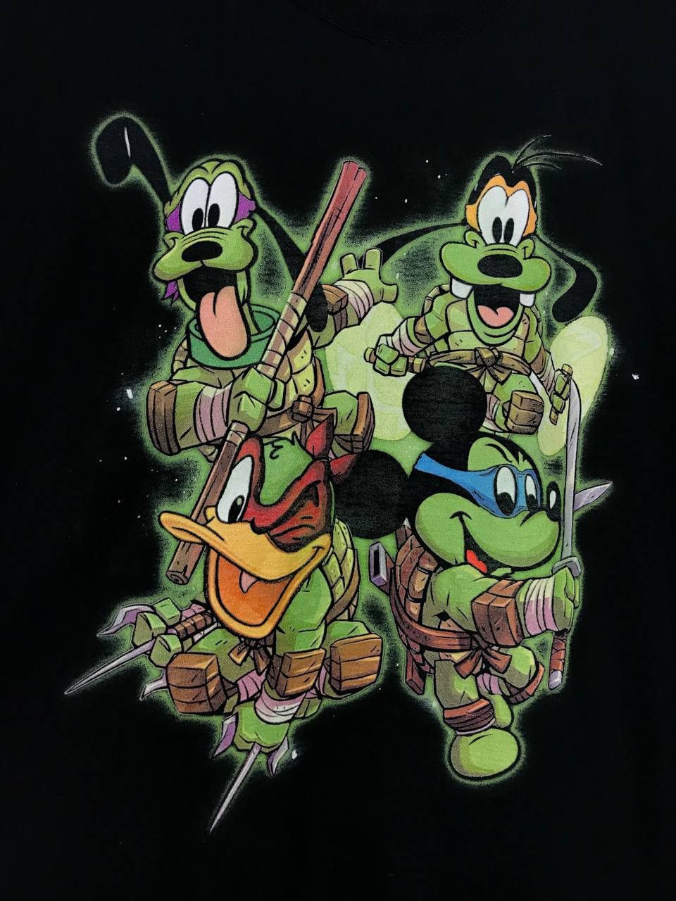 Vintage Looney tunes x Turtles Ninja vintage movie comics tee Size US XL / EU 56 / 4 - 3 Thumbnail