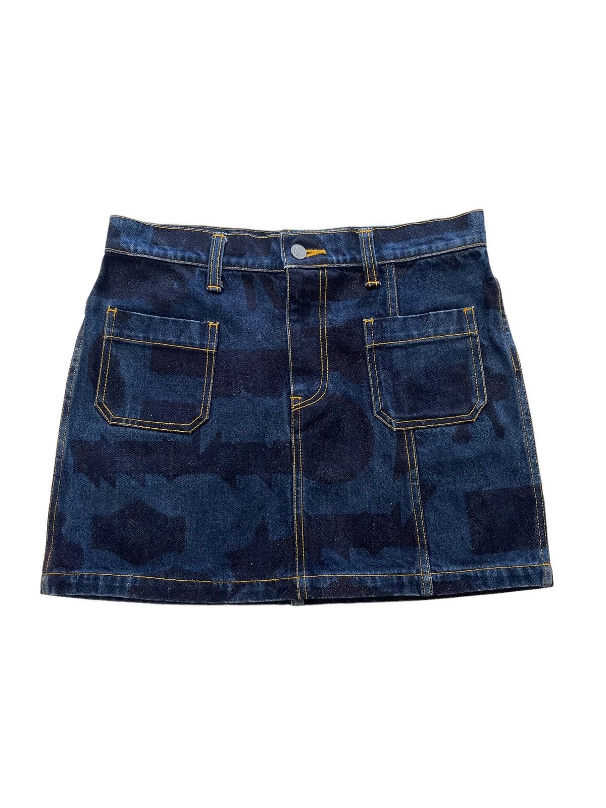 image of Hysteric Glamour Denim Skirts in Blue Denim, Women's (Size 30)