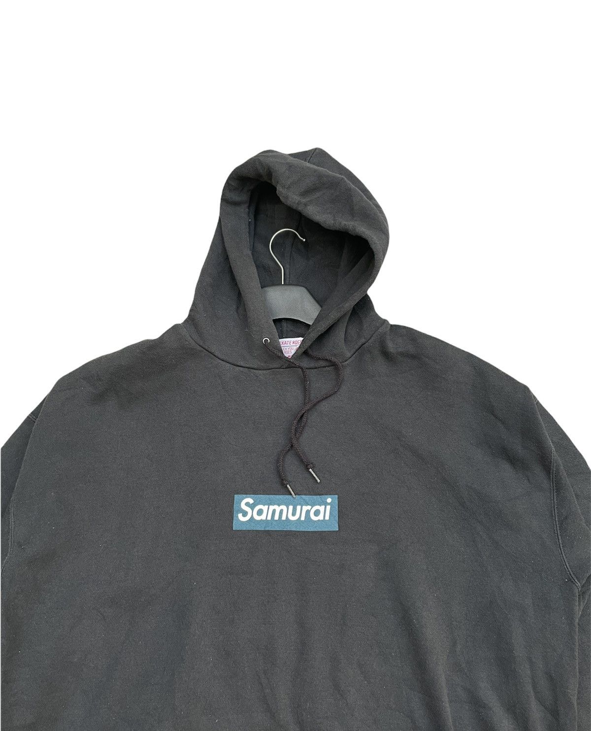 Band Tees Skate Rock Fuck You Heroes Samurai Box Logo Hoodie Size US XXL / EU 58 / 5 - 3 Thumbnail