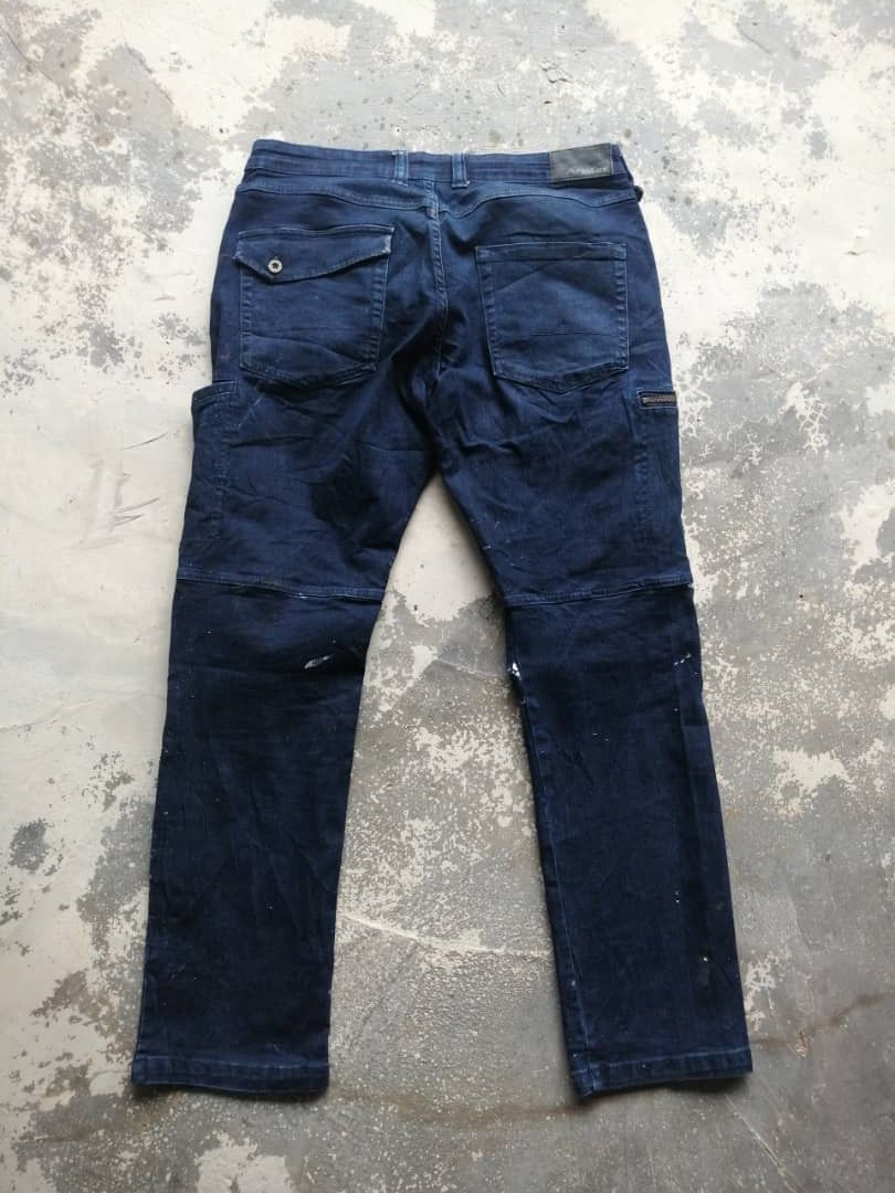 Japanese Brand Japanese FieldCore Custom Paint Splash Dirty Pants Size US 34 / EU 50 - 2 Thumbnail