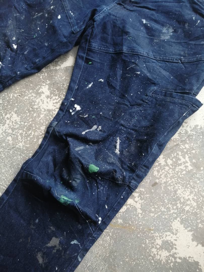 Japanese Brand Japanese FieldCore Custom Paint Splash Dirty Pants Size US 34 / EU 50 - 5 Thumbnail