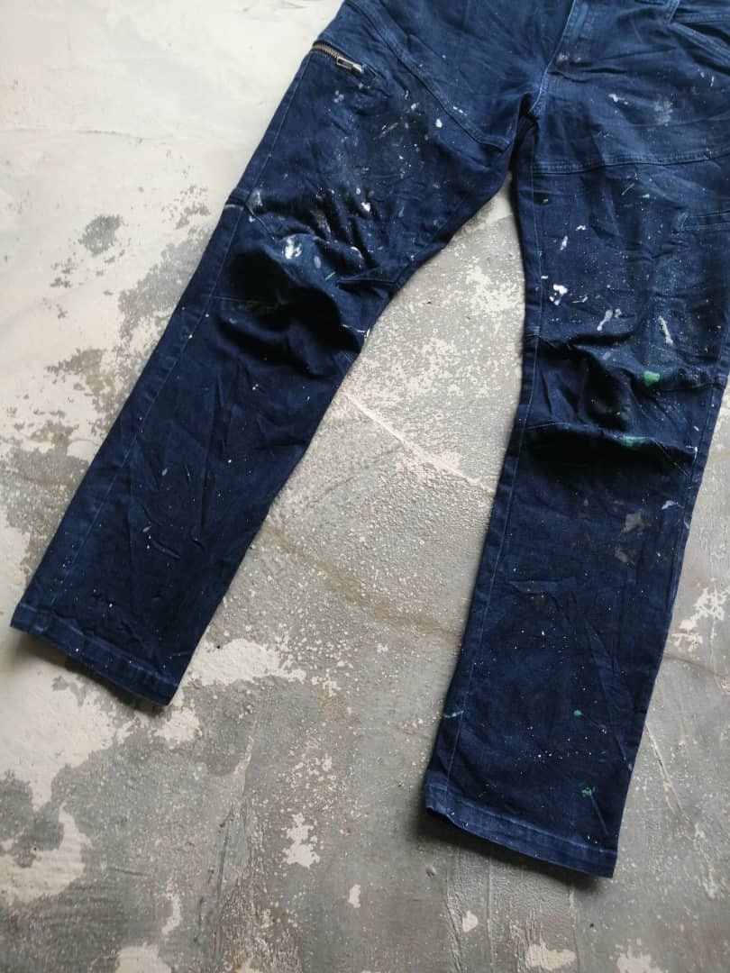 Japanese Brand Japanese FieldCore Custom Paint Splash Dirty Pants Size US 34 / EU 50 - 7 Thumbnail