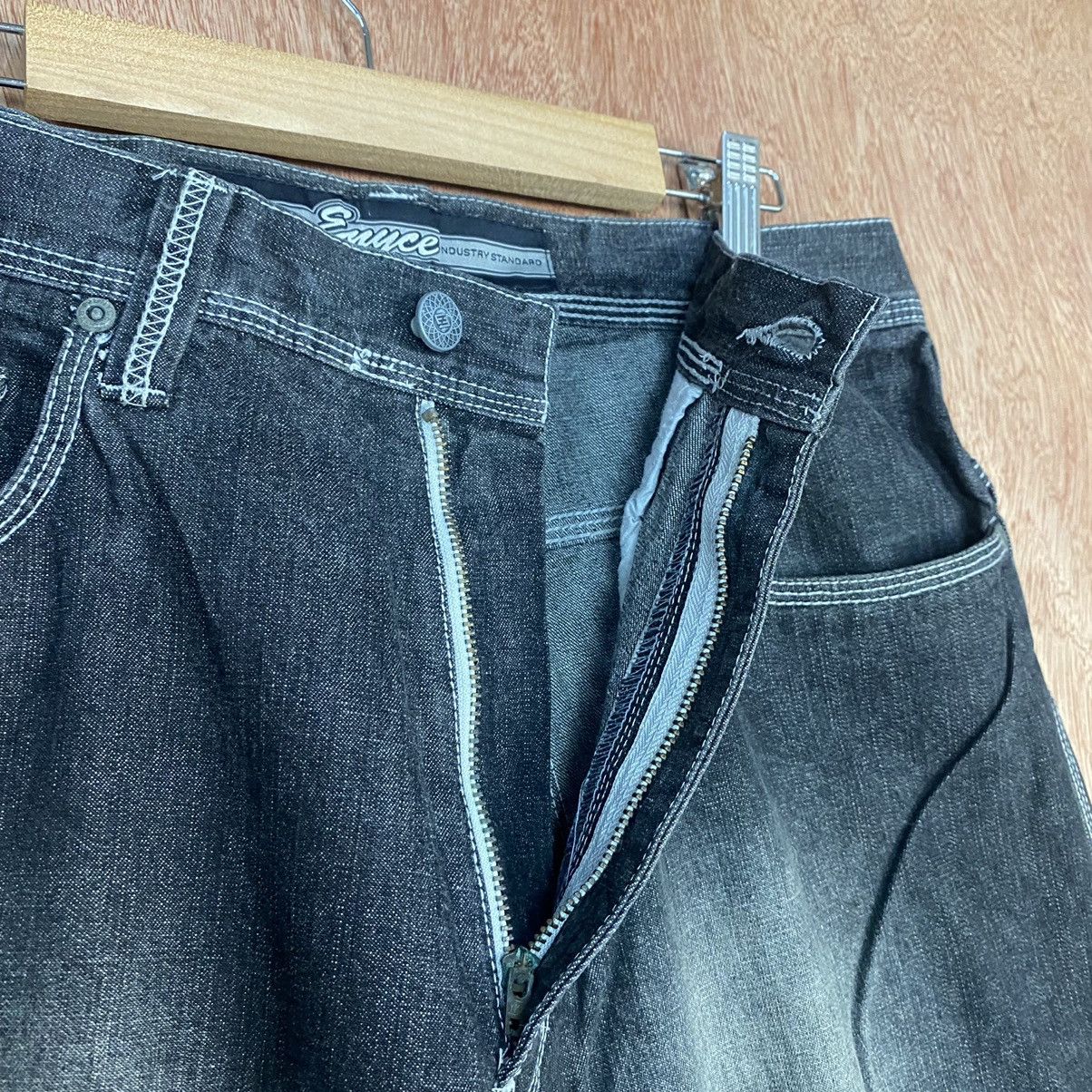 Chance The Rapper DLL Enyce Black baggy Multipocket Denim Jeans Pants #1902 Size US 32 / EU 48 - 9 Thumbnail