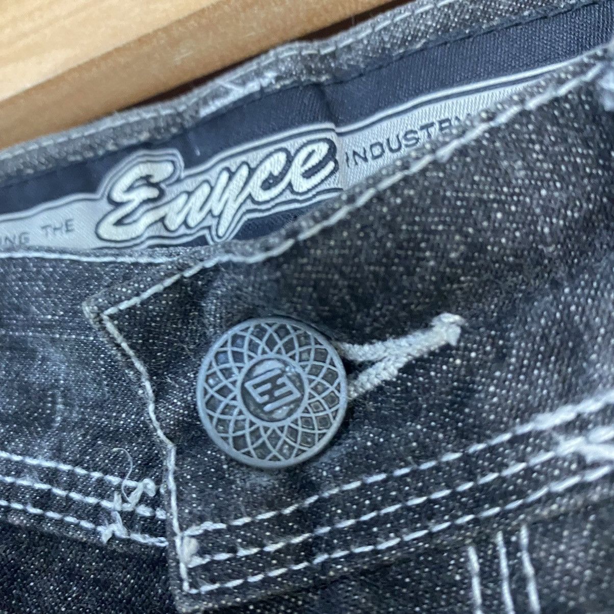 Chance The Rapper DLL Enyce Black baggy Multipocket Denim Jeans Pants #1902 Size US 32 / EU 48 - 8 Thumbnail