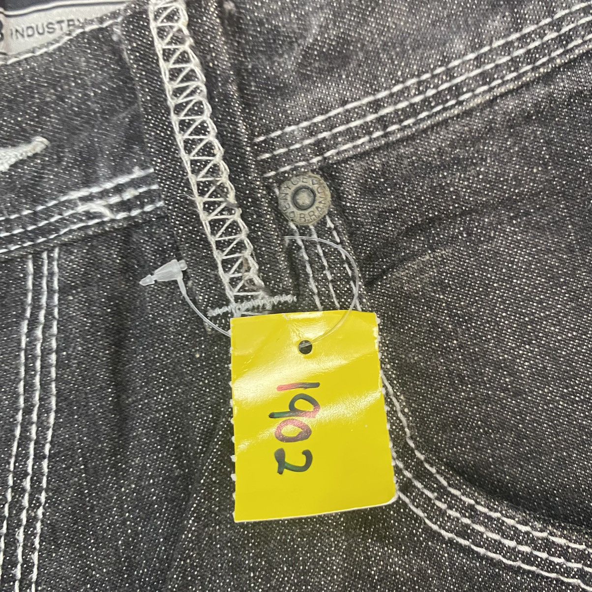 Chance The Rapper DLL Enyce Black baggy Multipocket Denim Jeans Pants #1902 Size US 32 / EU 48 - 7 Thumbnail