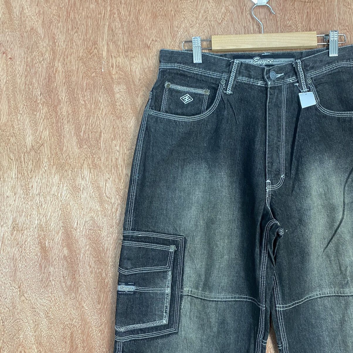 Chance The Rapper DLL Enyce Black baggy Multipocket Denim Jeans Pants #1902 Size US 32 / EU 48 - 5 Thumbnail