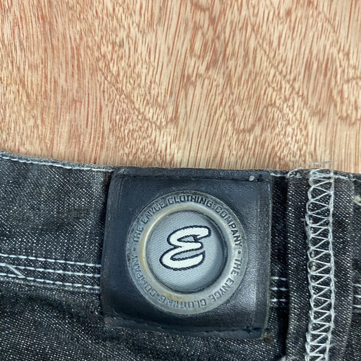 Chance The Rapper DLL Enyce Black baggy Multipocket Denim Jeans Pants #1902 Size US 32 / EU 48 - 16 Thumbnail