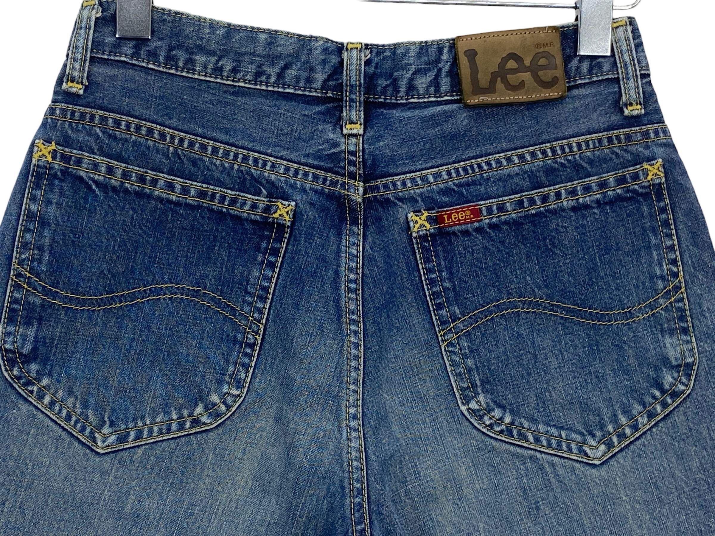 Lee 90s Lee Riders Flare Jeans – High Waisted Vintage Denim Size 27" / US 4 / IT 40 - 8 Thumbnail
