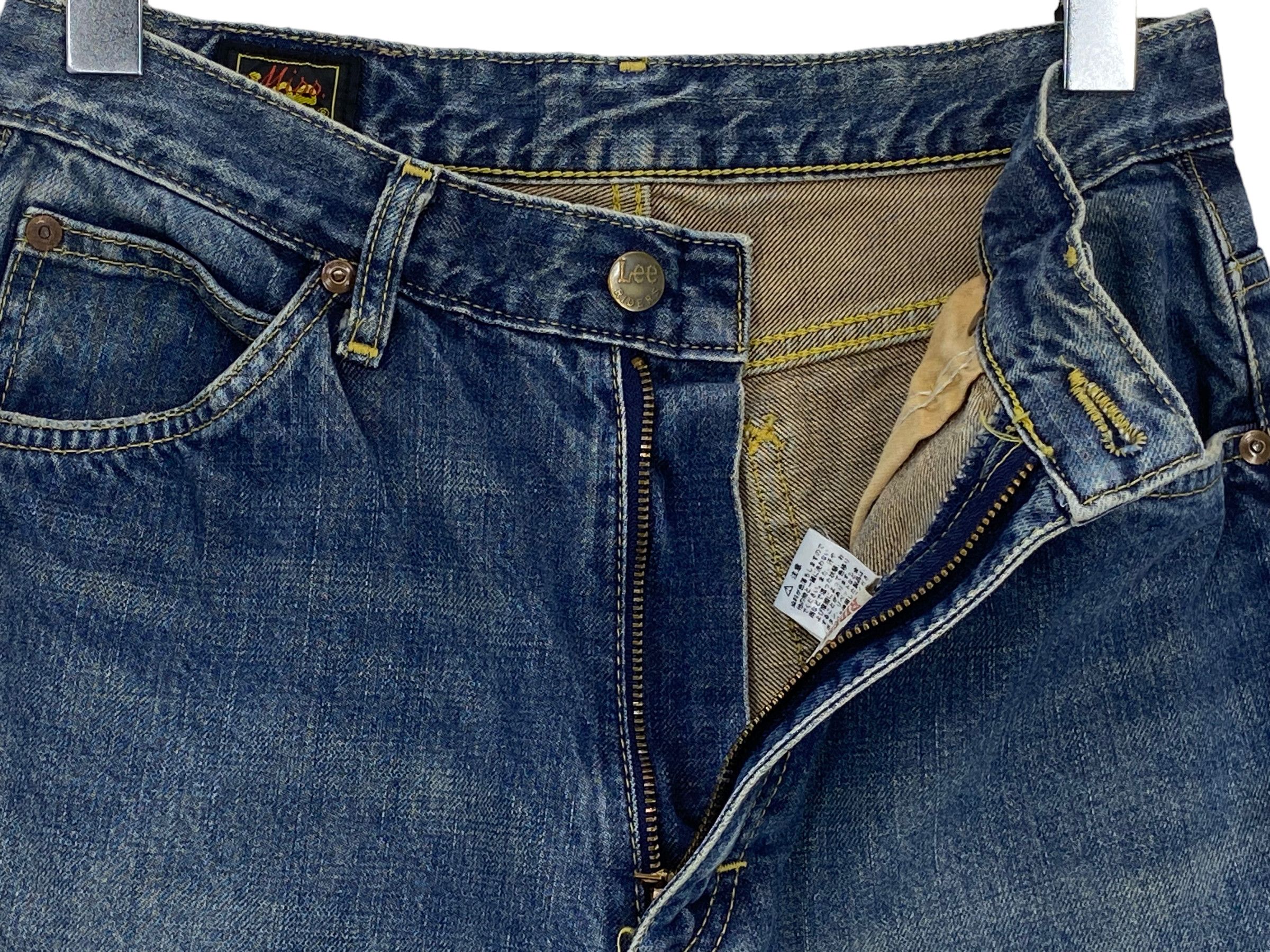 Lee 90s Lee Riders Flare Jeans – High Waisted Vintage Denim Size 27" / US 4 / IT 40 - 11 Thumbnail
