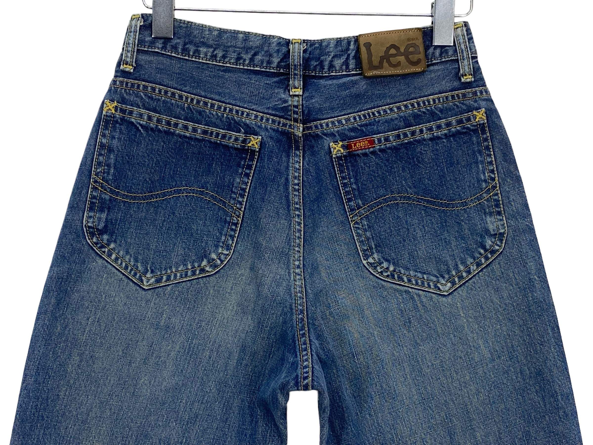 Lee 90s Lee Riders Flare Jeans – High Waisted Vintage Denim Size 27" / US 4 / IT 40 - 7 Thumbnail