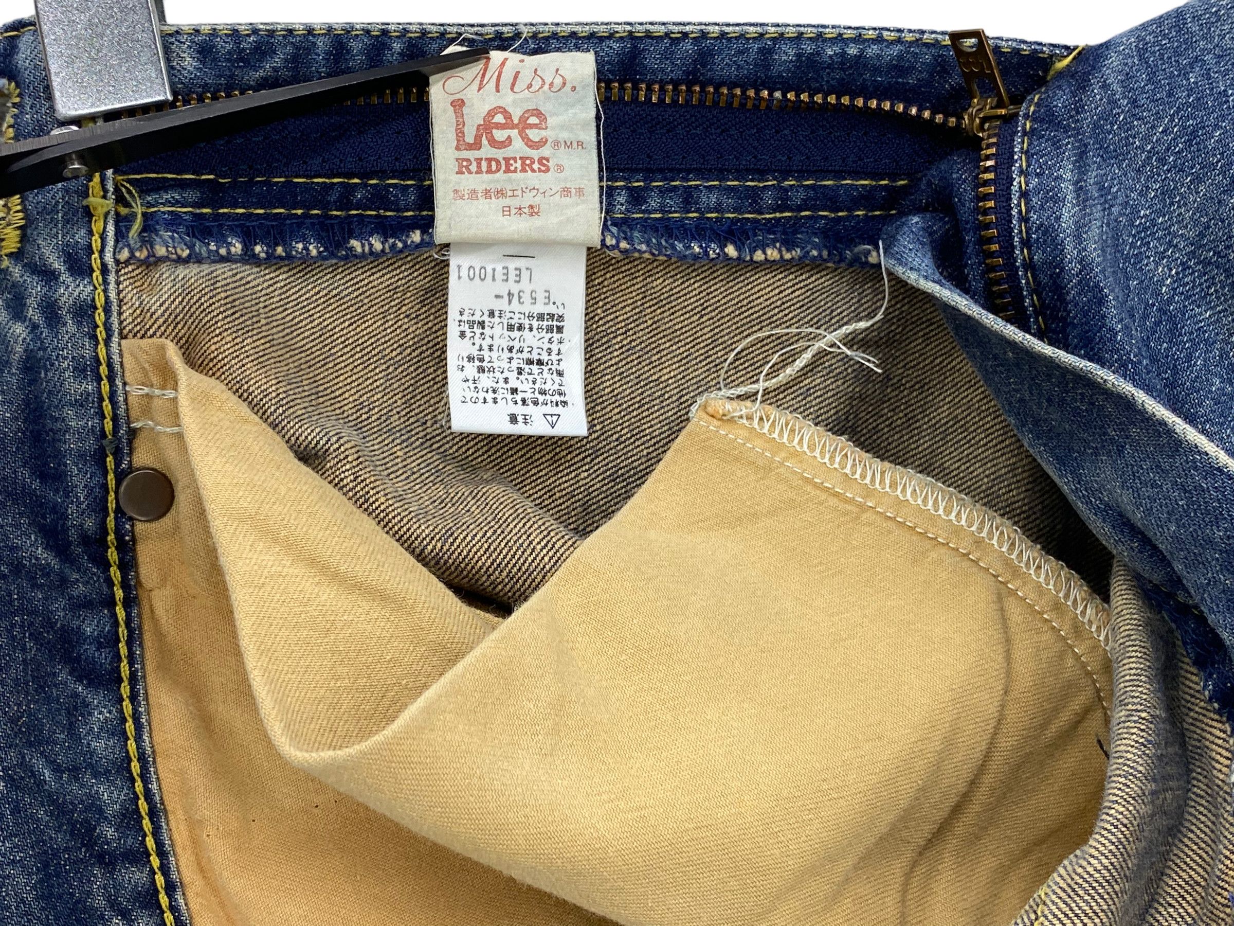 Lee 90s Lee Riders Flare Jeans – High Waisted Vintage Denim Size 27" / US 4 / IT 40 - 14 Thumbnail