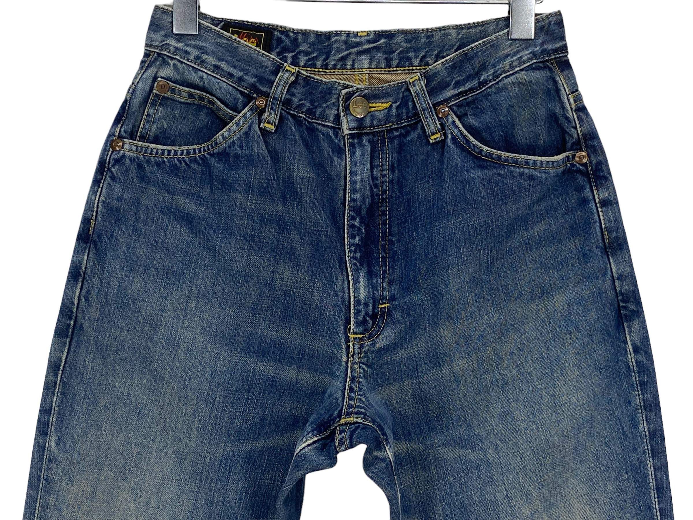 Lee 90s Lee Riders Flare Jeans – High Waisted Vintage Denim Size 27" / US 4 / IT 40 - 3 Thumbnail