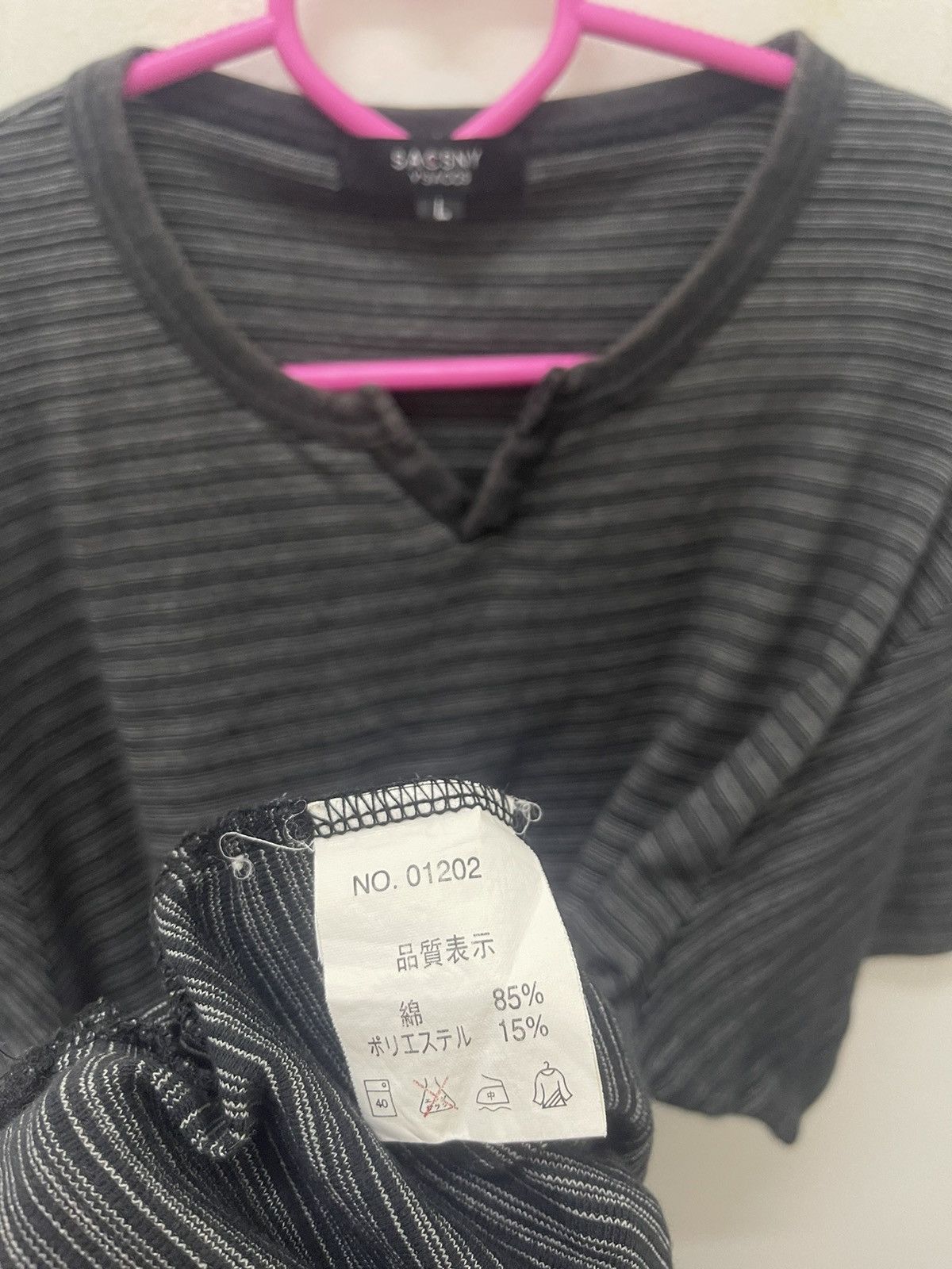 Yohji Yamamoto Rare Vintage Y’SACCS Sacsny Striped Size US L / EU 52-54 / 3 - 4 Thumbnail