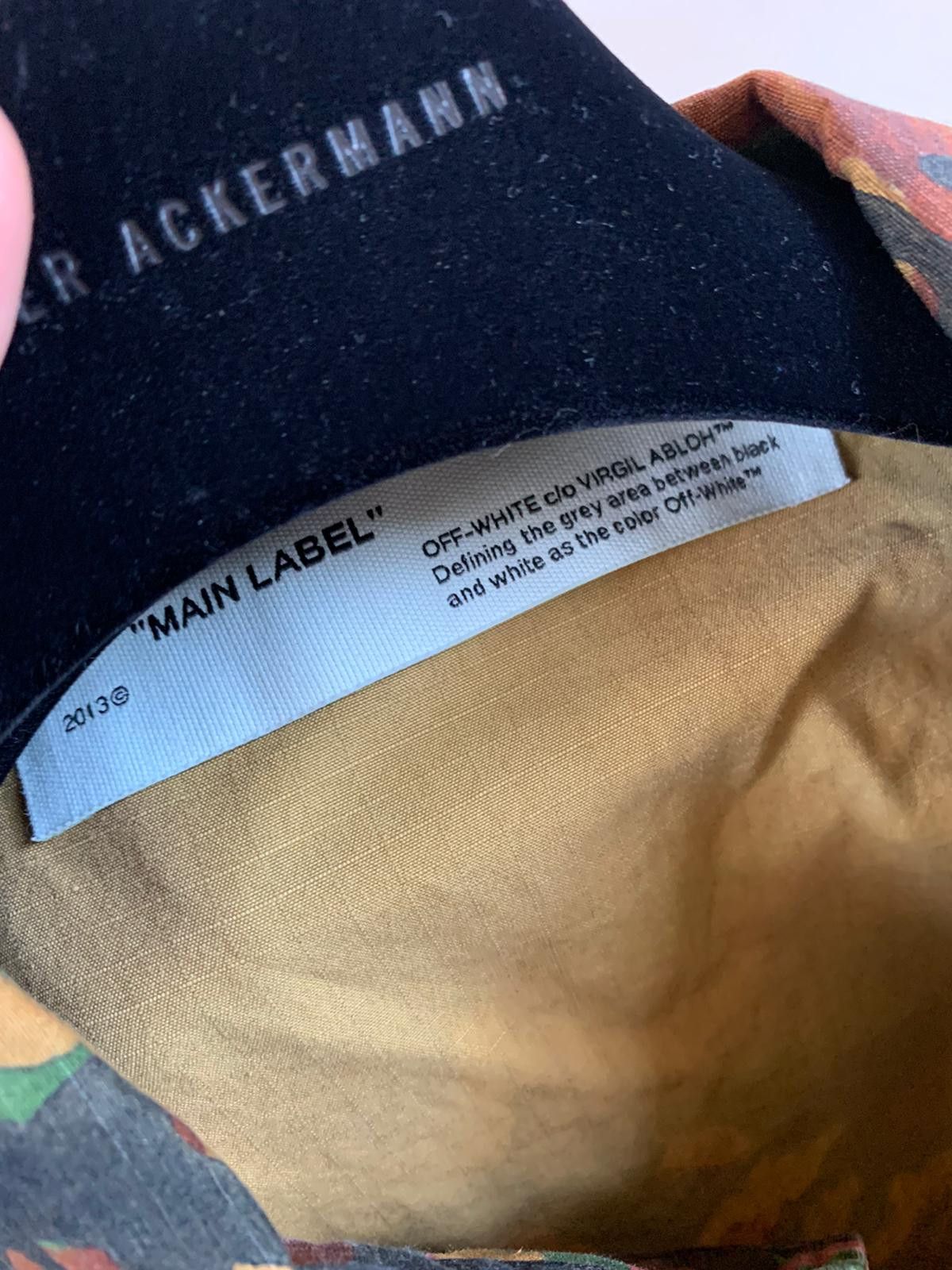 Off-White Camo Military Shirt All Over in Camo Size US S / EU 44-46 / 1 - 9 Thumbnail