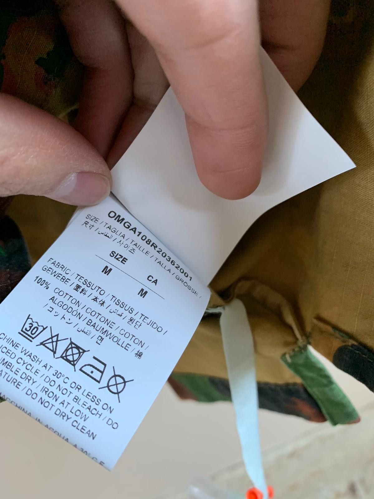 Off-White Camo Military Shirt All Over in Camo Size US S / EU 44-46 / 1 - 14 Thumbnail