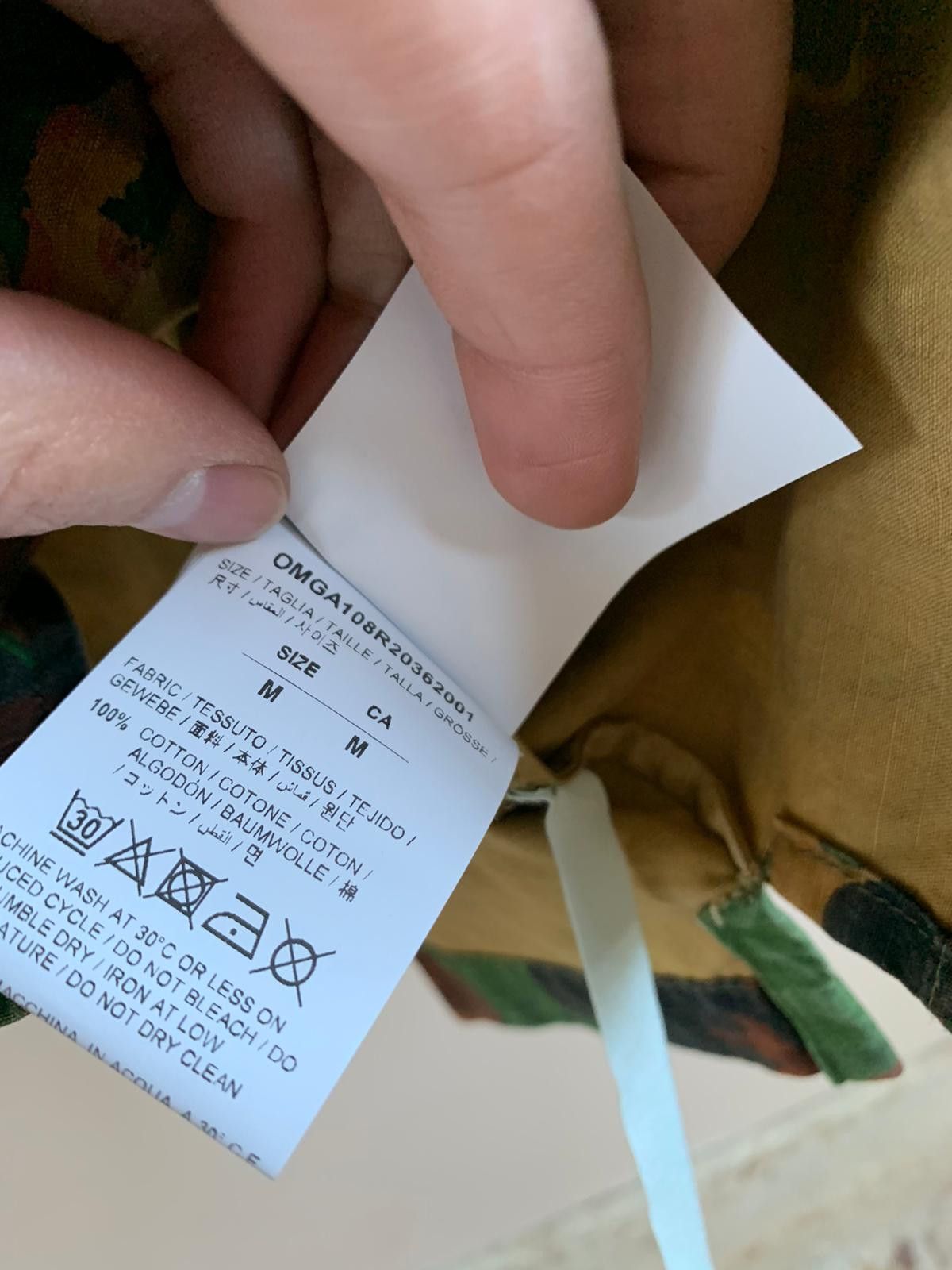 Off-White Camo Military Shirt All Over in Camo Size US S / EU 44-46 / 1 - 13 Thumbnail