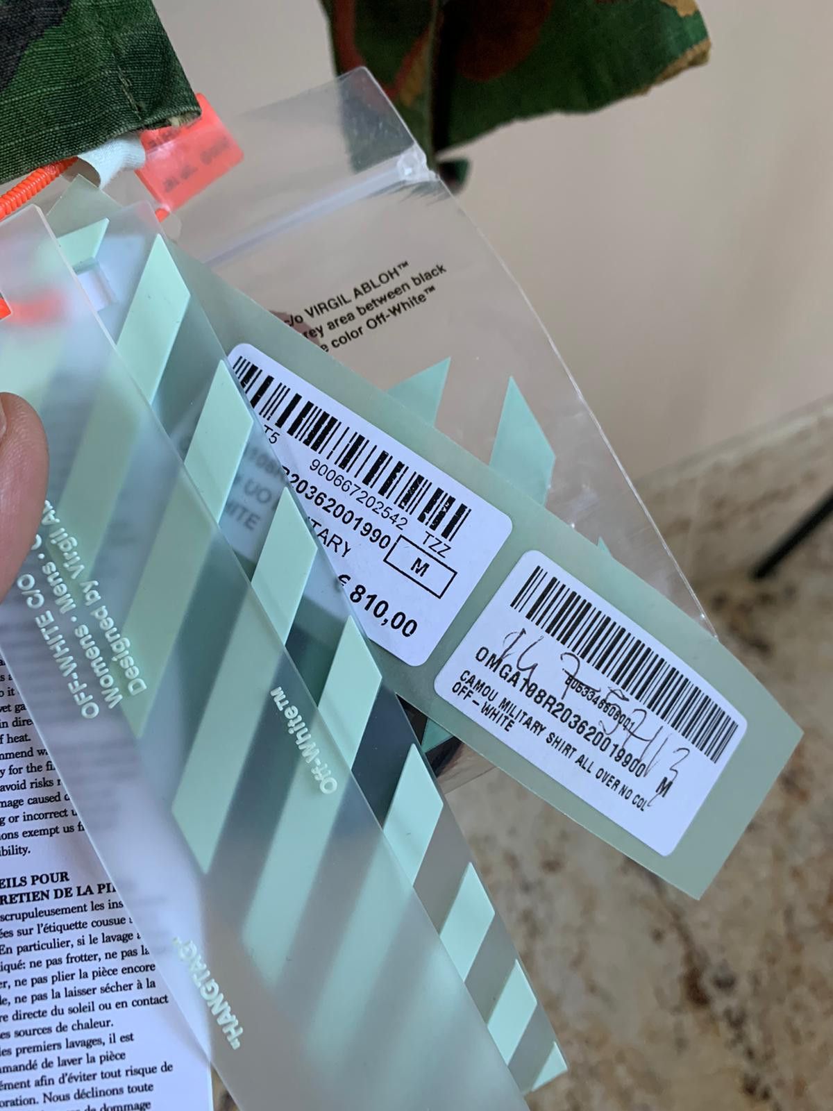 Off-White Camo Military Shirt All Over in Camo Size US S / EU 44-46 / 1 - 10 Thumbnail
