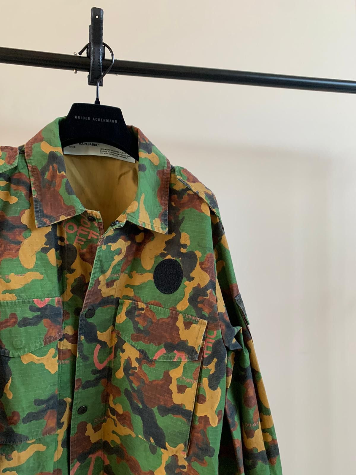 Off-White Camo Military Shirt All Over in Camo Size US S / EU 44-46 / 1 - 3 Thumbnail