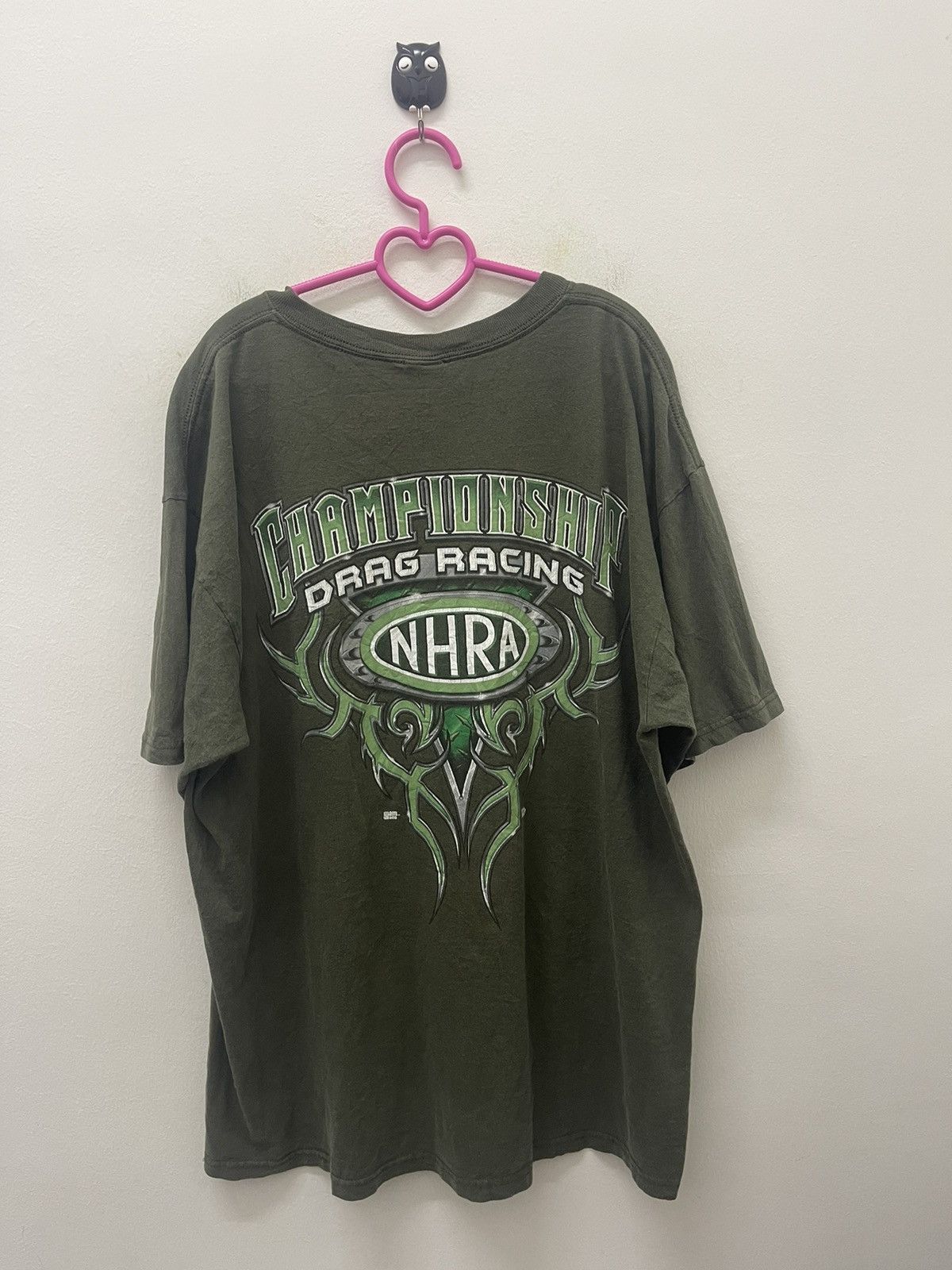 Vintage Rare Vintage NHRA Championship Drag Racing Spell Out Size US XL / EU 56 / 4 - 1 Thumbnail