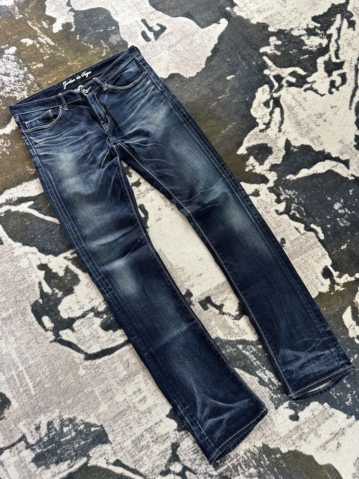 GOSTAR DE FUGA 2014 Gostar De Fuga Japan slim indigo denim Size US 33 - 4 Thumbnail