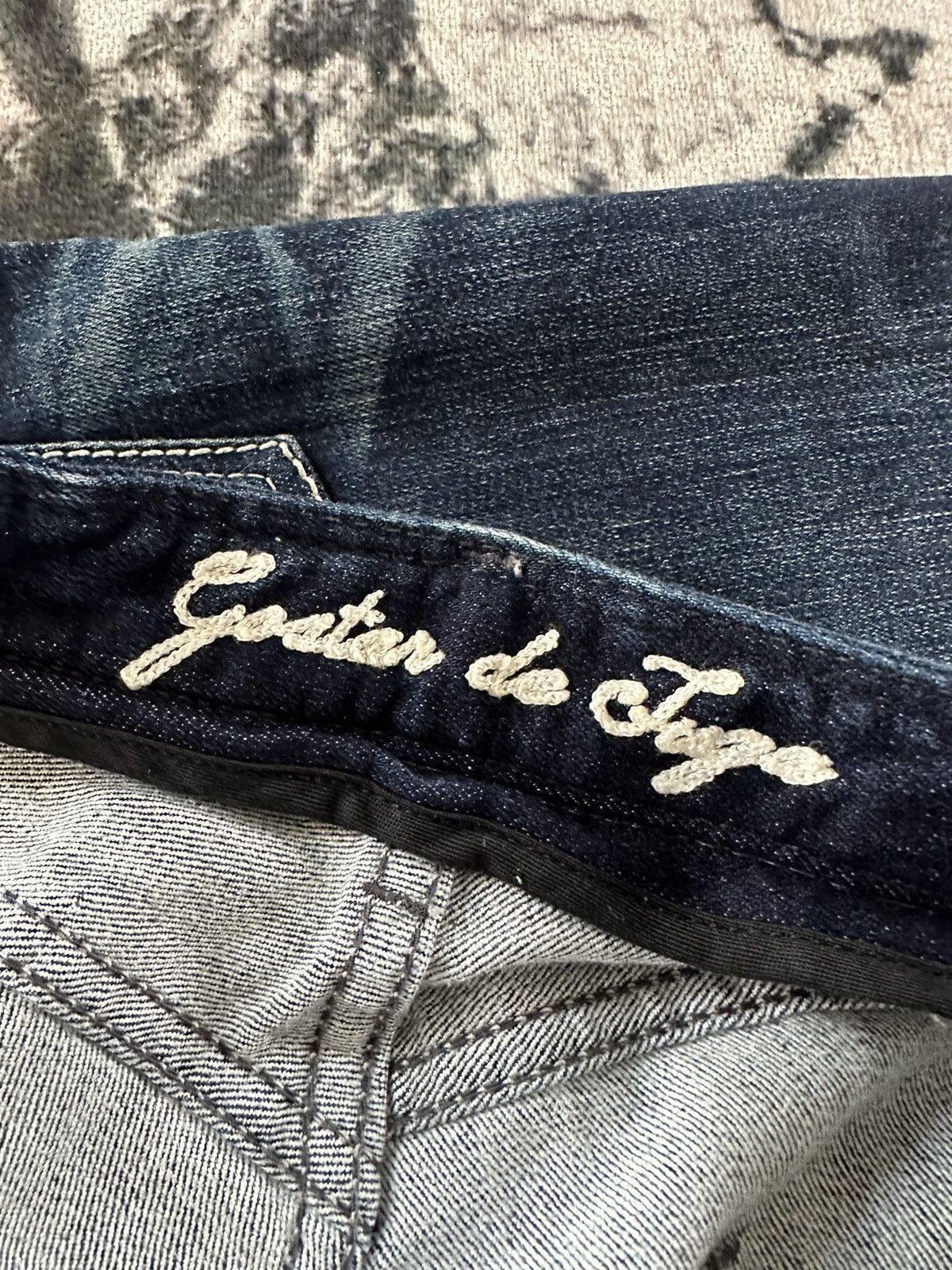 GOSTAR DE FUGA 2014 Gostar De Fuga Japan slim indigo denim Size US 33 - 12 Thumbnail