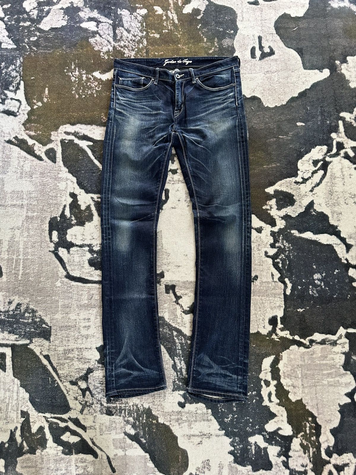 GOSTAR DE FUGA 2014 Gostar De Fuga Japan slim indigo denim Size US 33 - 1 Thumbnail