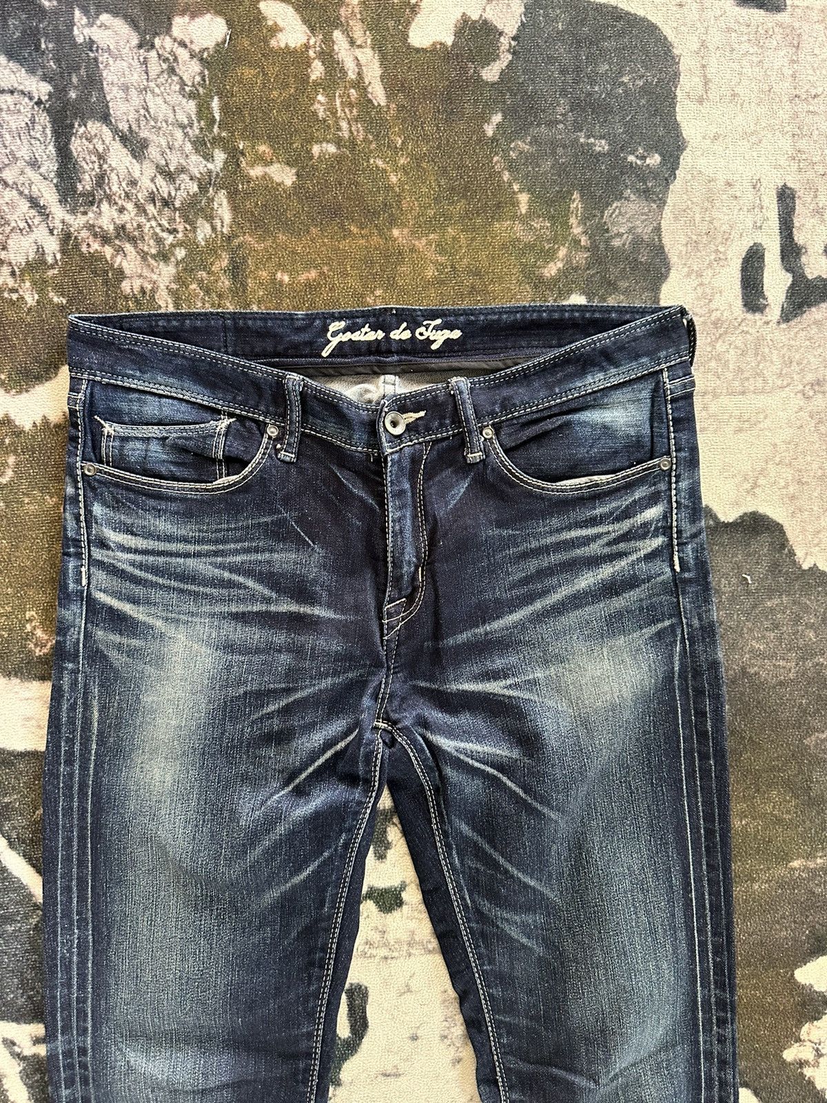 GOSTAR DE FUGA 2014 Gostar De Fuga Japan slim indigo denim Size US 33 - 6 Thumbnail