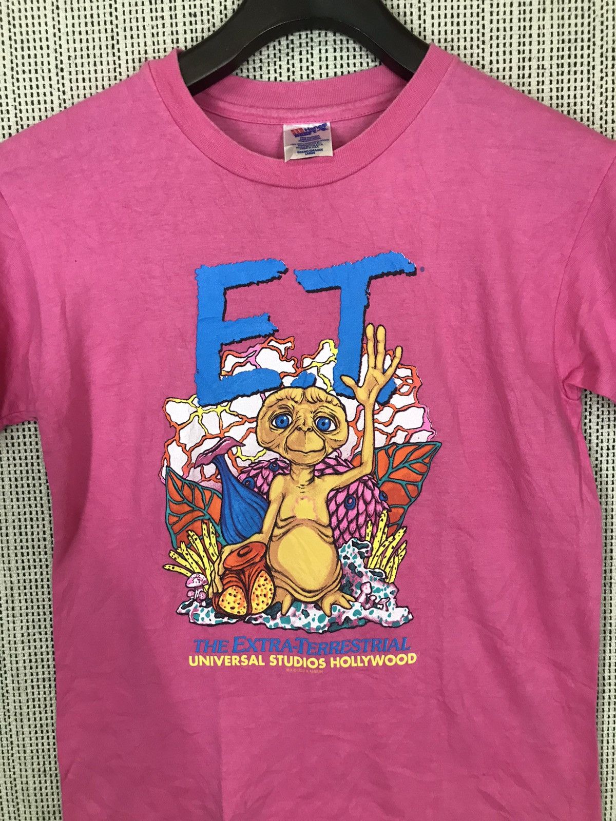 Universal Studios × Vintage ‼️VTG 90s E.T MOVIE TSHIRT BY UNIVERSAL STUDIOS HOLLYWOOD ‼️ Size US S / EU 44-46 / 1 - 2 Thumbnail
