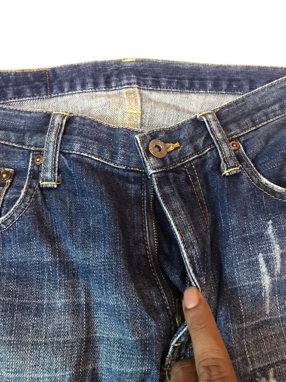 Japanese Brand × Takeo Kikuchi ‼️TAKEO KIKUCHI DISTRESSED DENIM‼️ Size US 32 / EU 48 - 5 Thumbnail
