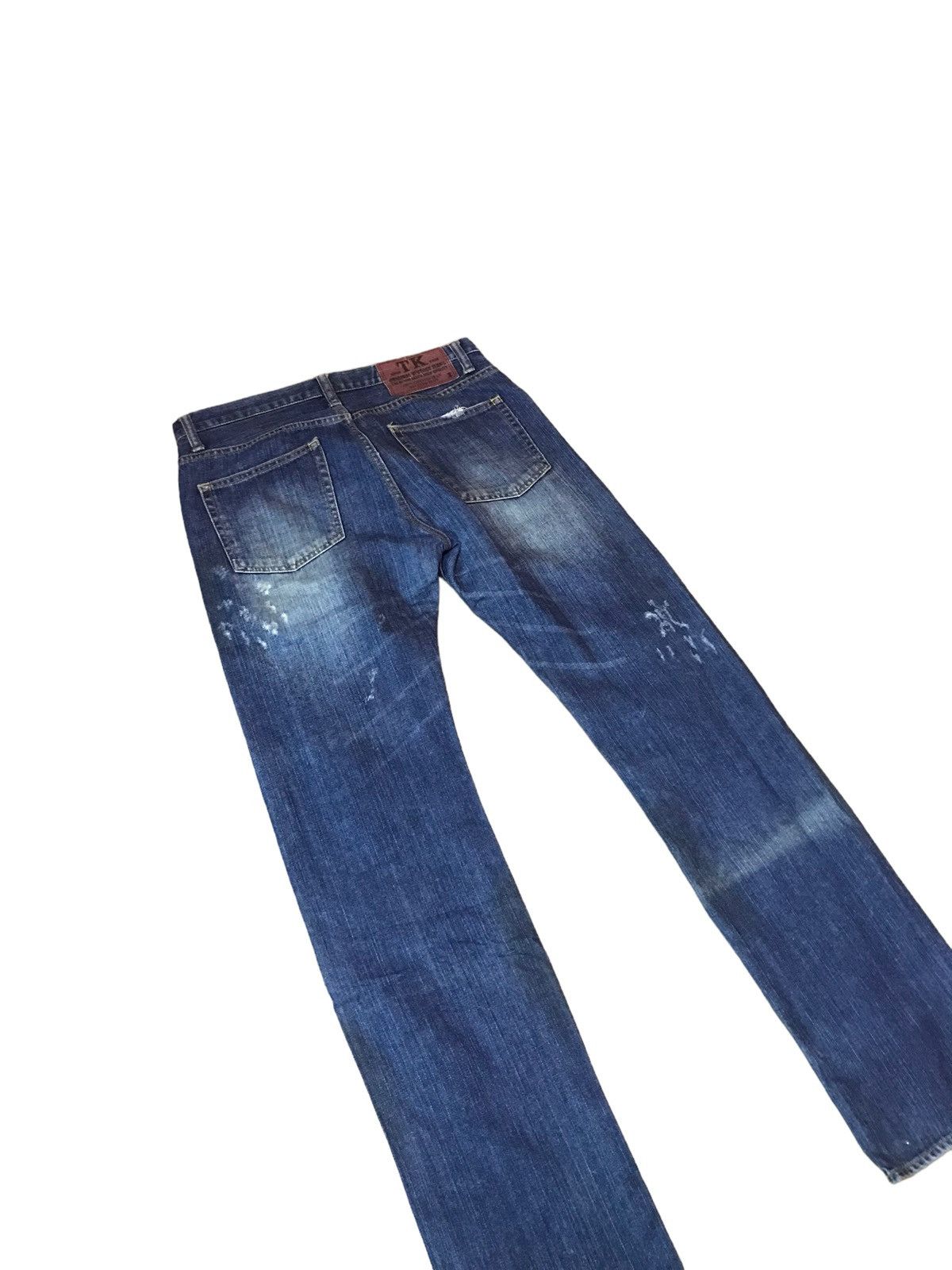 Japanese Brand × Takeo Kikuchi ‼️TAKEO KIKUCHI DISTRESSED DENIM‼️ Size US 32 / EU 48 - 9 Thumbnail
