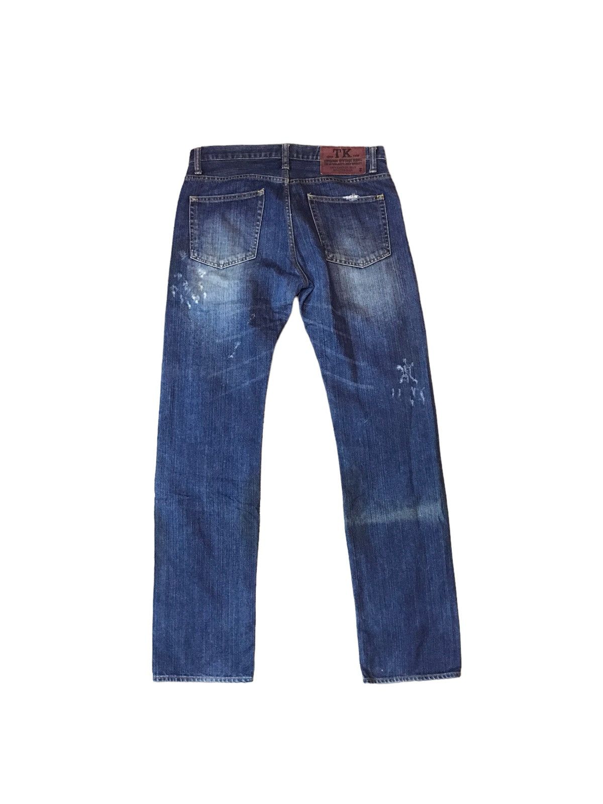 Japanese Brand × Takeo Kikuchi ‼️TAKEO KIKUCHI DISTRESSED DENIM‼️ Size US 32 / EU 48 - 8 Thumbnail