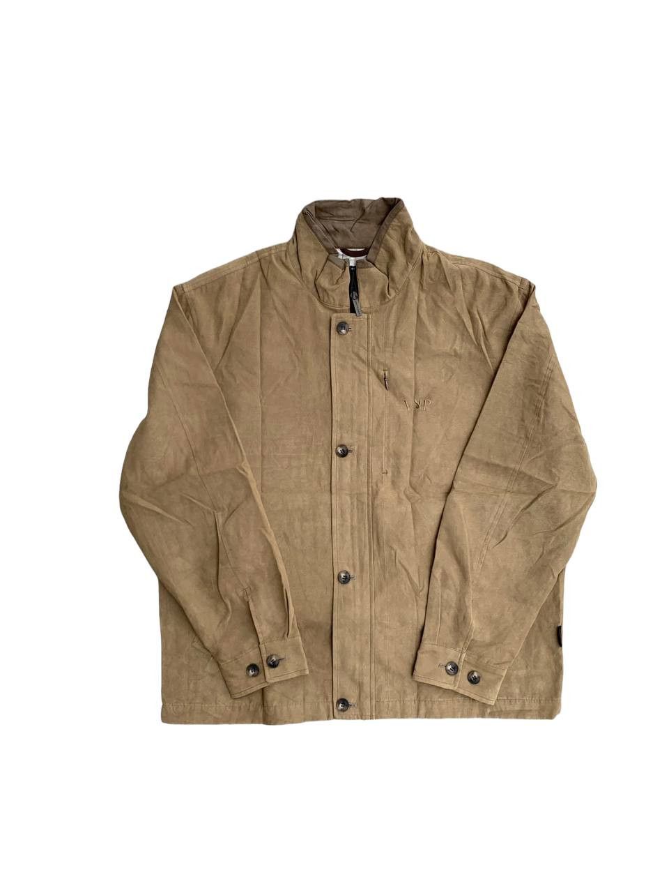 image of Playboy Vip Faux Suede Jacket in Camel, Men's (Size Large)